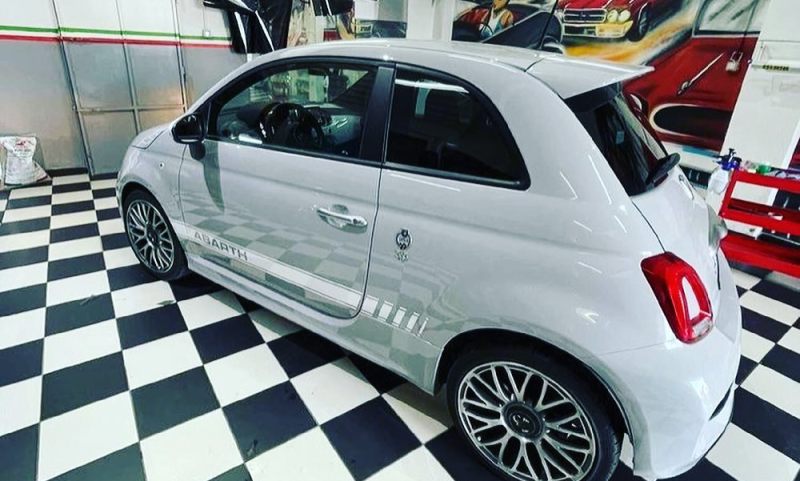 Oscuramento vetri 500 Abarth